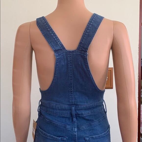 NWT RACHEL RACHEL ROY DEMIN OVERALL MIDI DRESS… - Picture 6 of 8